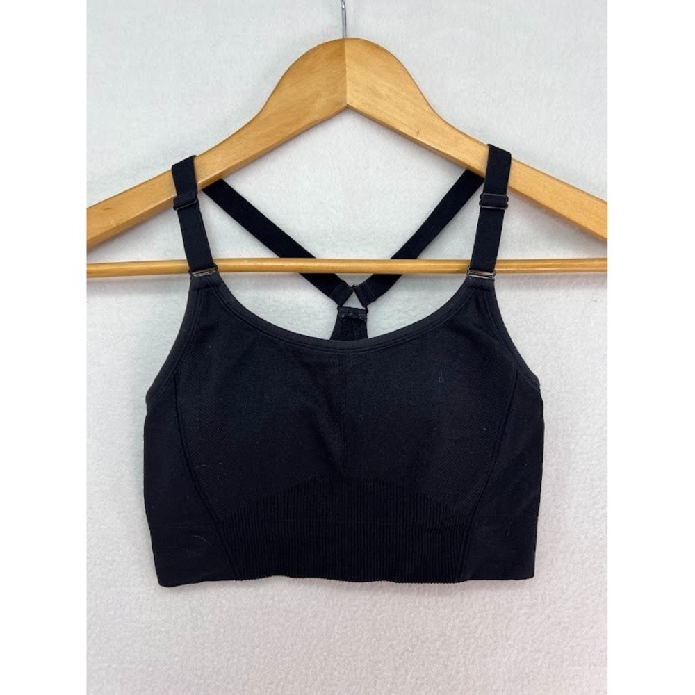 All in Motion Women's Sports Brra Black Size Small Raceback Paded Light